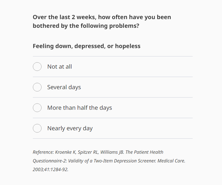Chat style table question with header and footer 